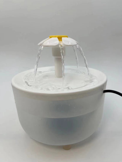 Automatic Filtered Water Fountain for Cats - 1200ml USB Electric Mute Drinking Bowl with Recirculation System