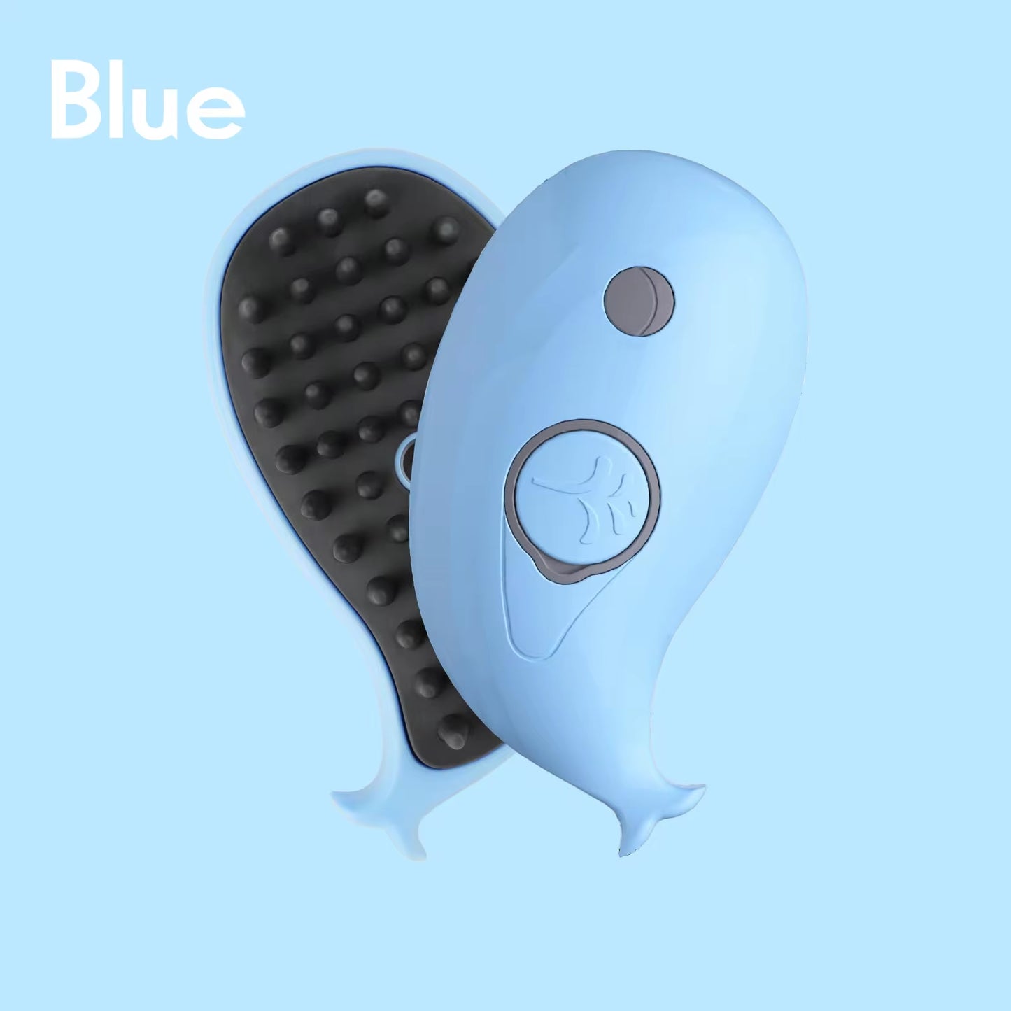 3-in-1 Electric Pet Grooming Brush with Steam Function for Cats and Dogs - Hair Removal and Massage Comb