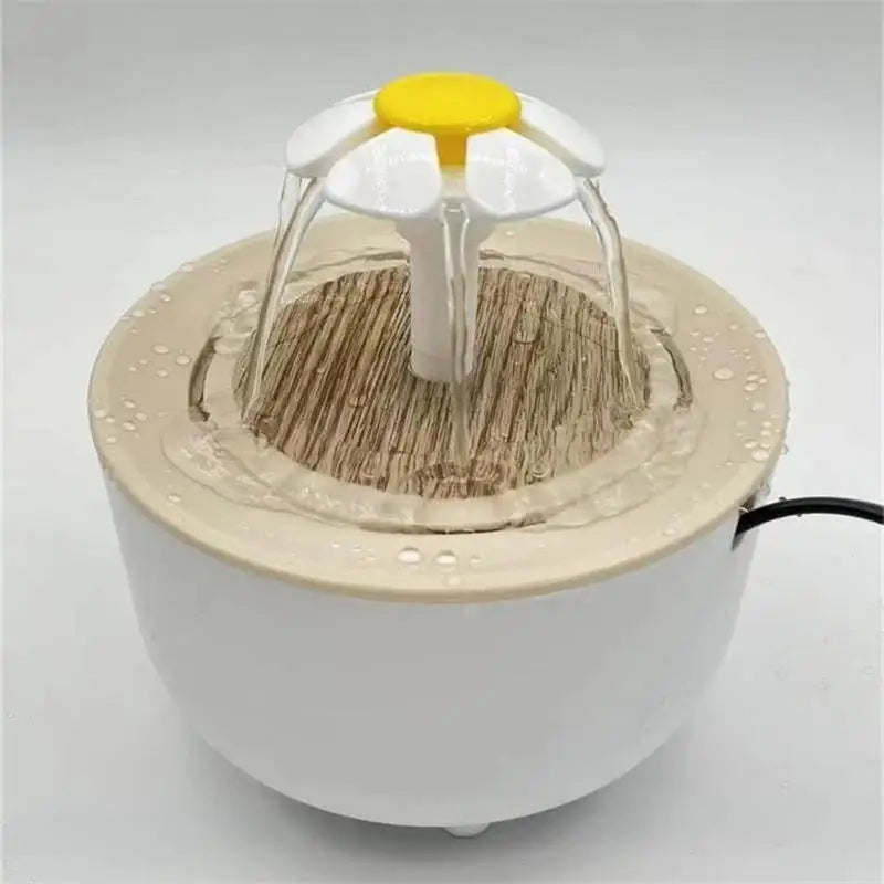 Automatic Filtered Water Fountain for Cats - 1200ml USB Electric Mute Drinking Bowl with Recirculation System