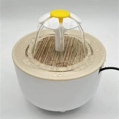 Automatic Filtered Water Fountain for Cats - 1200ml USB Electric Mute Drinking Bowl with Recirculation System