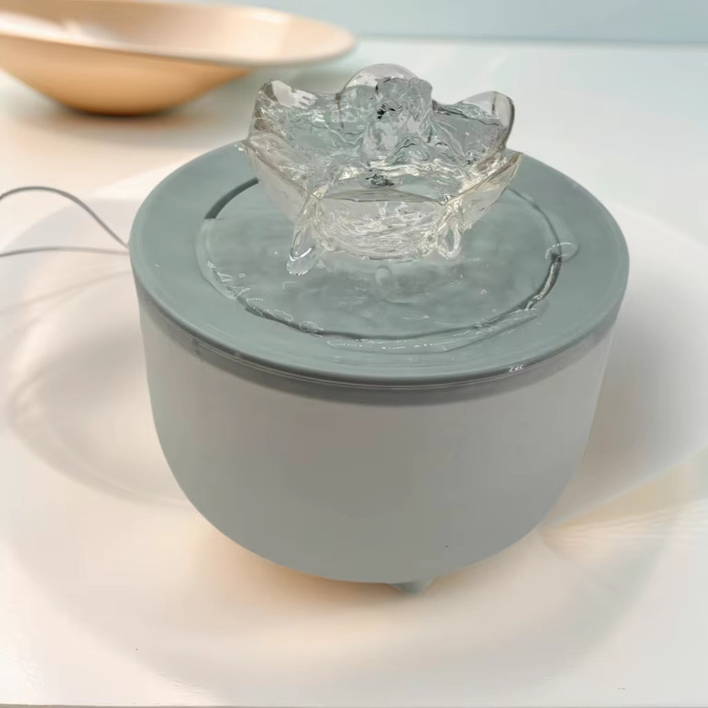 Automatic Filtered Water Fountain for Cats - 1200ml USB Electric Mute Drinking Bowl with Recirculation System