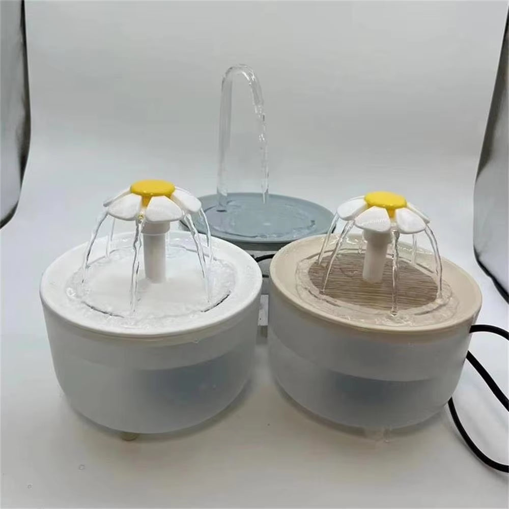 Automatic Filtered Water Fountain for Cats - 1200ml USB Electric Mute Drinking Bowl with Recirculation System