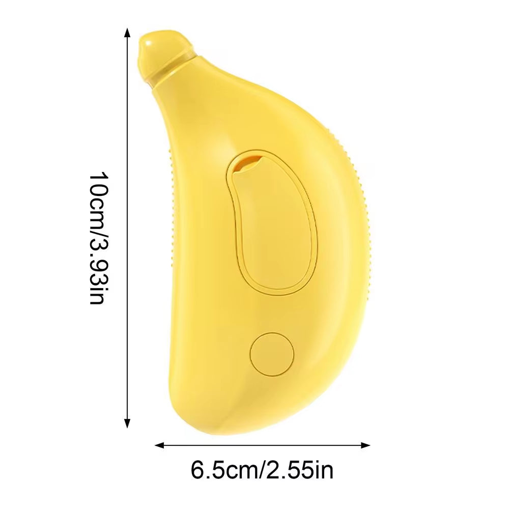 3-in-1 Electric Pet Grooming Brush with Steam Function for Cats and Dogs - Hair Removal and Massage Comb