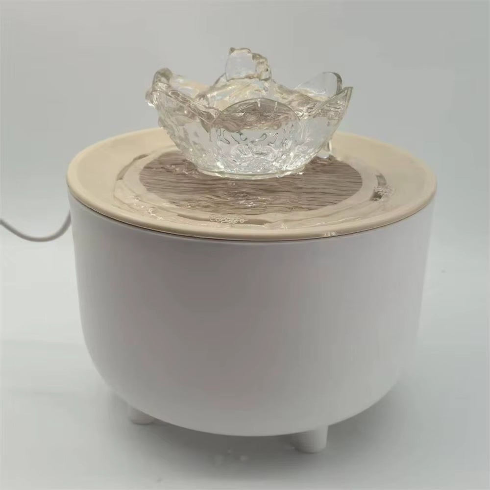 Automatic Filtered Water Fountain for Cats - 1200ml USB Electric Mute Drinking Bowl with Recirculation System