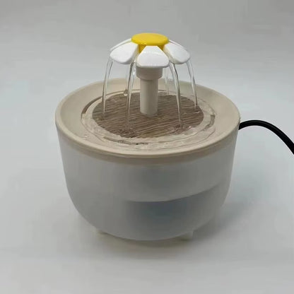 Automatic Filtered Water Fountain for Cats - 1200ml USB Electric Mute Drinking Bowl with Recirculation System